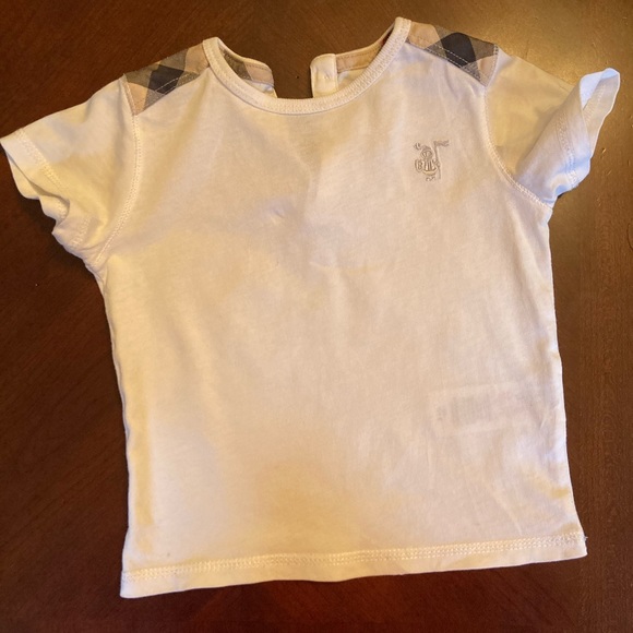 baby burberry shirt